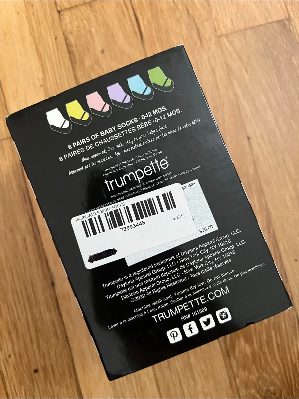 Trumpette Maryjanes Low-Cut Socks - Pastel Multi (6-Pack)